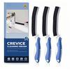 Multi-Purpose Crevice Brush for Kitchen and Bathroom Sinks and Faucets