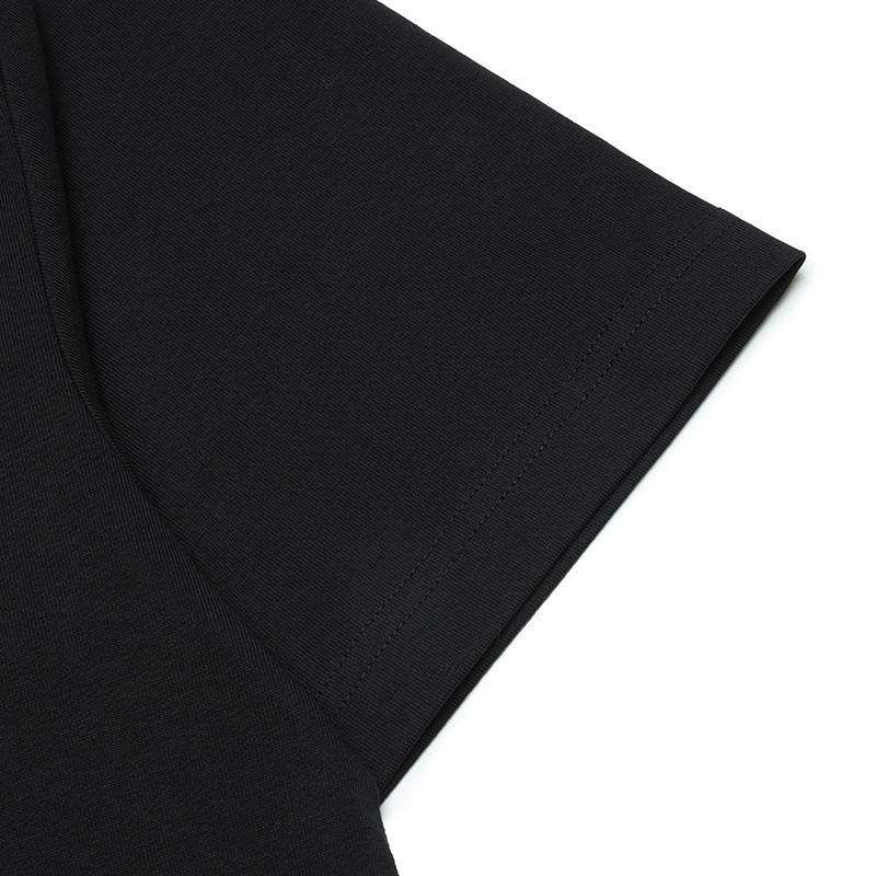 Fila SS24 Original Series Quick-Drying Casual Loose Fit Round Neck Short Sleeve T-Shirt Men Tops Black F51U429104FBK