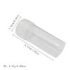 Porte-aiguille transparent: Bouteille de Rangement Compacte en Plastique pour Accessoires de Couture DIY