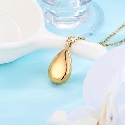 Waterproof Memorial Pendant Stainless Steel Ashes Holder Necklace Keepsake Jewelry for Ashes