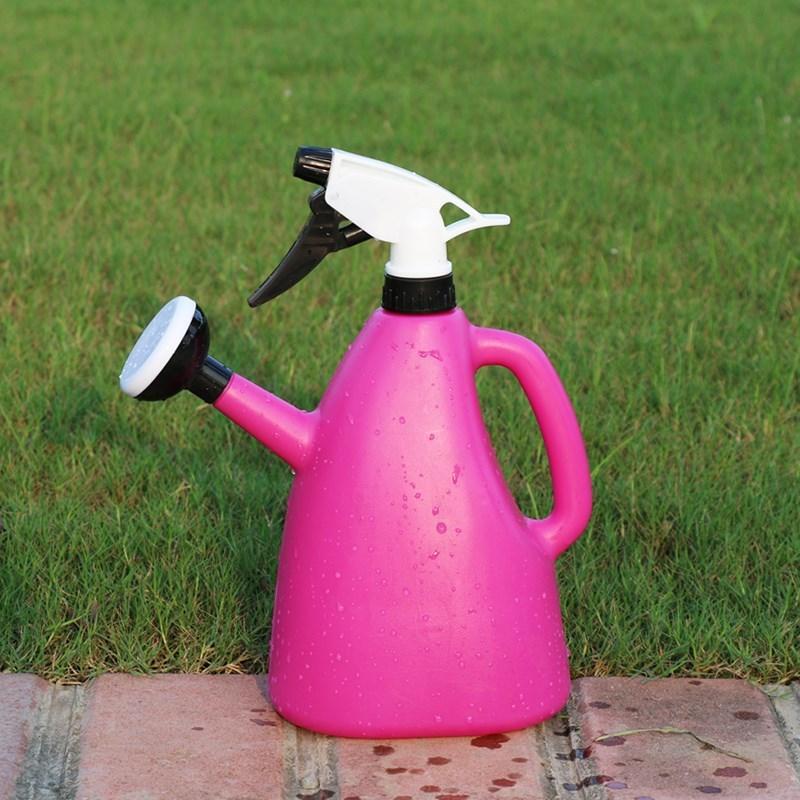 Plastic Watering Can Pot Gardening Supplies Garden Plants Adjustable Pressure Spray Water Kettle Indoor 1L Flower Sprayer Home