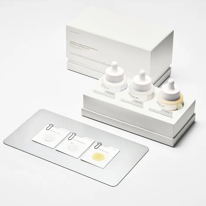 Набор boosting-ампул с центеллой мадагаскарской (Retinol + Matrixyl + Niacinamide)