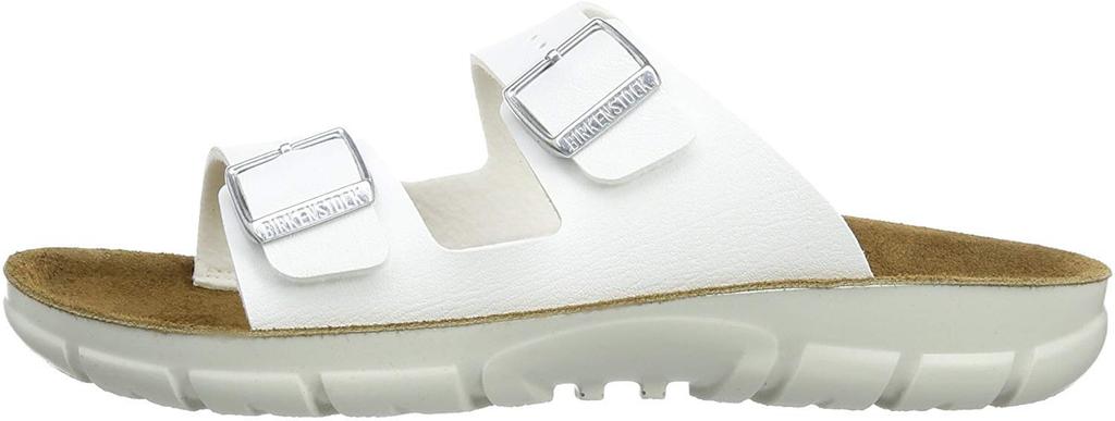 Birkenstock Bilbao Size Cm (Narrow Width) Sandals, Women's, White, 23.0
