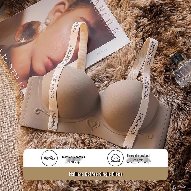 Tila Seamless Bra: Women's Small Chest, Enhanced Support, Anti-Sagging, Adjustable Shapewear, No Empty Cup.