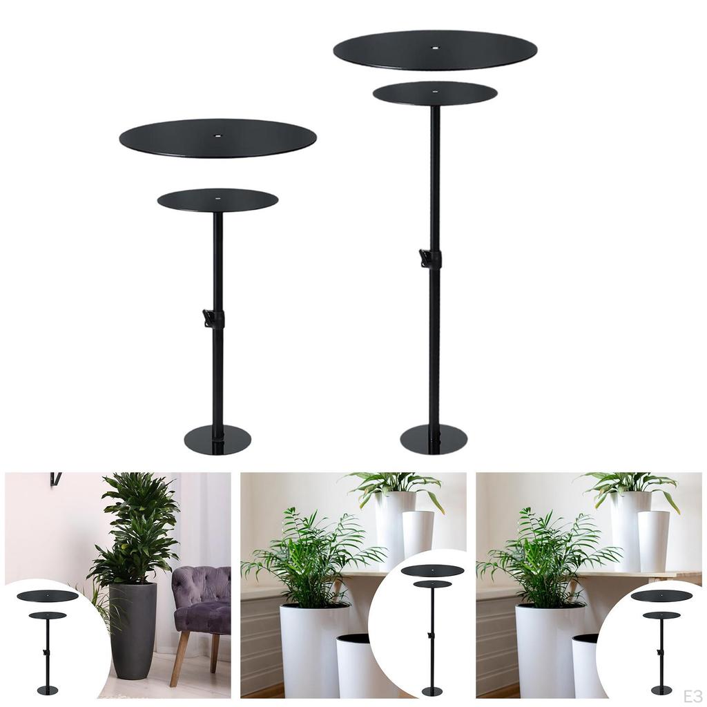 Flower Pot Stand, Stable, Lightweight And Height-adjustable for Living Room