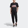 adidas By Stella McCartney Women's Mesh Panel Training Tee Black Pink DT9226
