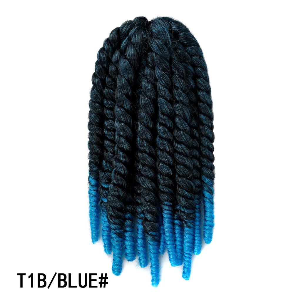 MAMBO Twist Braids Pre-Twisted Two Strand Twist Crochet Hair Synthetic Braiding Hair Extensions for Women Protective Style