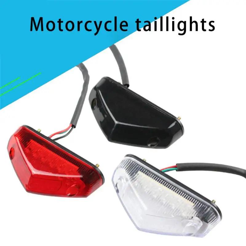 2025 Year Motorcycle Tail Light Rear Brake Warning Led Lights 12V Turn Signals Brake Stop Lights For Motorcycle ATV Dirt