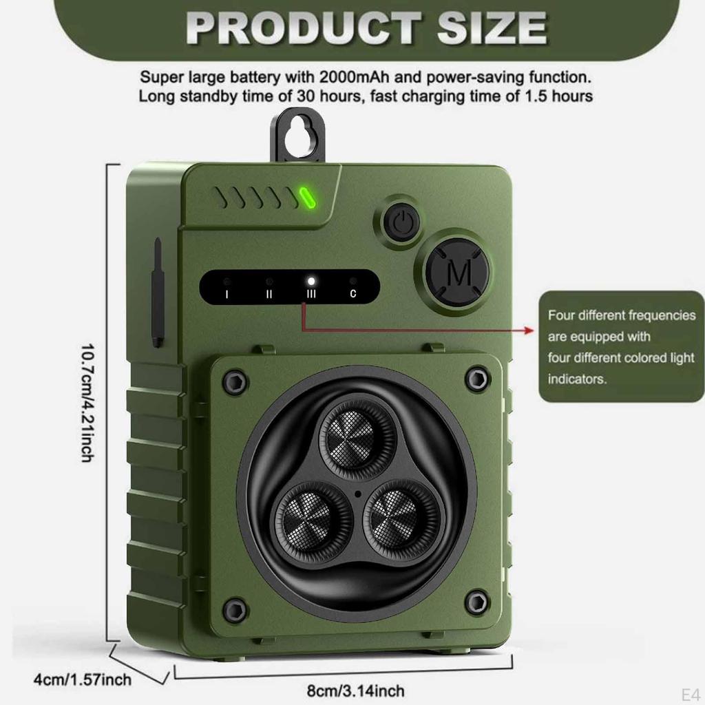 Dog Barking Stop Ultrasonic Control Outdoor Anti Bark Device Repeller Silencer