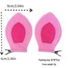 Mädchen Rosa Schweineohren Haarspangen - Niedliche Cartoon Tier Accessoires für Halloween Party & Cosplay