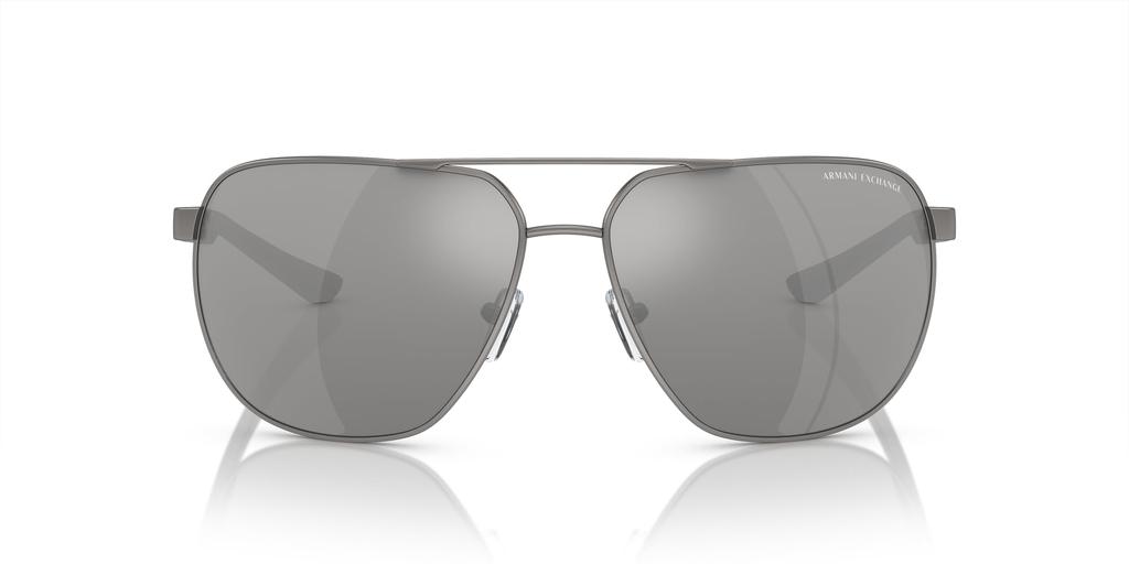 Sunglasses AX2047S MATTE GUNMETAL 63 [Armani Exchange]