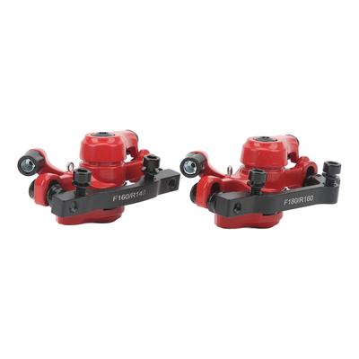 1 Set Aluminum Alloy Mountain Bike Disc Brake Bicycle Cable Puller Replacement Parts Red