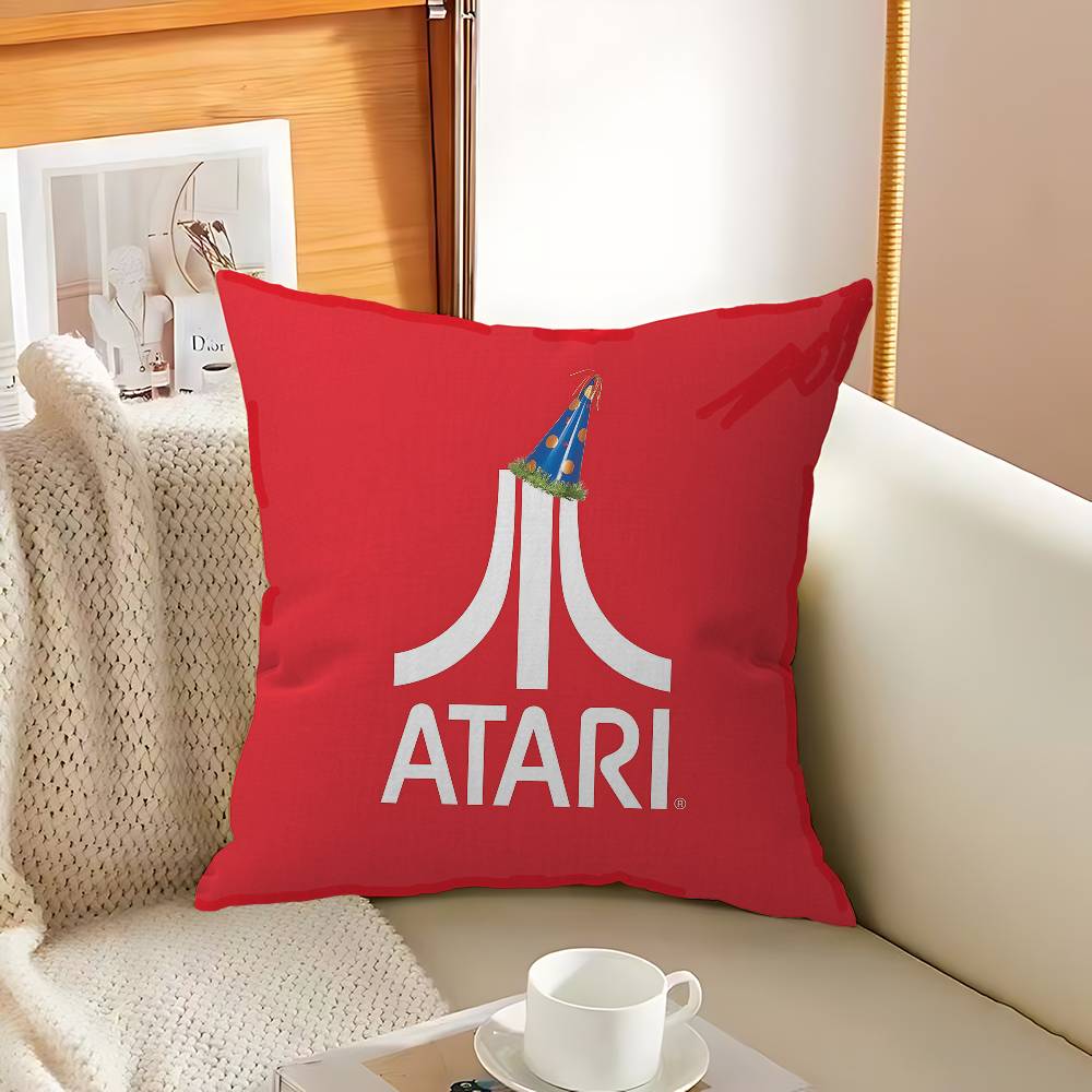 AAtaris Logo Lucky Dragon pillow cover sofa cushion cover home room decoration children gift