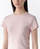 MUSINSA STANDARD WOMAN Women'S Slim Crop Crew Neck T-Shirt [Desert Pink]