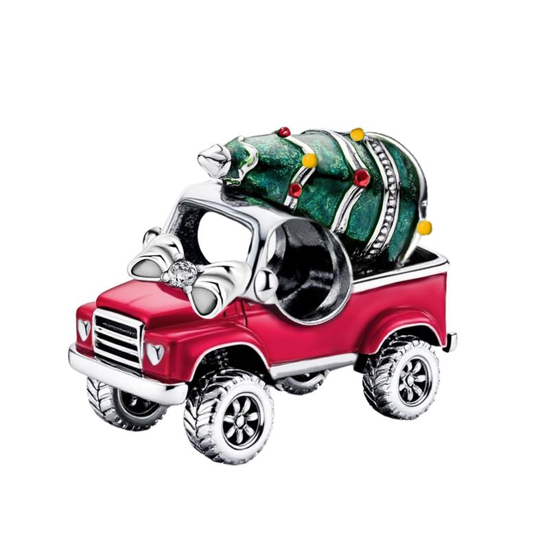 Měděný Klasický Zvon Vánoční Stromeček Vánoční Série Přívěsek Korálek Pasuje na Diy Náramek Výroba Dárek Vysoce Kvalitní Šperky