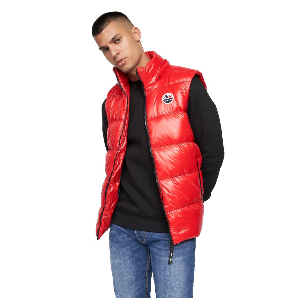 Born Rich Mens Henrico Hooded Vest