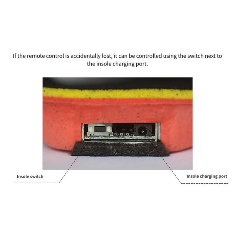 USB Rechargeable Electric Heated Insoles Winter Foot Warmer Cuttable Electric Heated Shoe Pad for Man Women