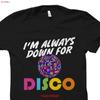 Disco Fan T Shirt Music Lover Os4756 Vintage Streetwear Graphic Unisex Versatile Breathable Casual Homme Comfortable