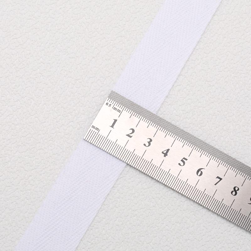 Herringbone Cotton Fabric Strip: Versatile Woven Tape for Binding & Edging