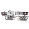 Dark Color Bumper Light Turn Signal Fog Light Bumper Light Suitable For Volkswagen Golf 3