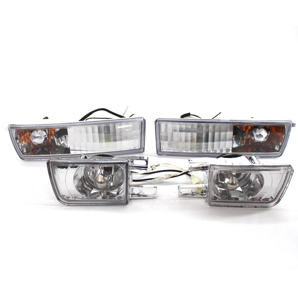 Dark Color Bumper Light Turn Signal Fog Light Bumper Light Suitable For Volkswagen Golf 3