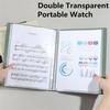 A4 File Folder Display Book 20/30/40/60 Pages Transparent Insert Paper Document Organizer Bag Office School Supplies Quality