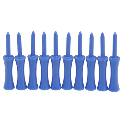 50Pcs/Set Plastic Step Down Golf Tees Height Control Blue 2.68 Inch