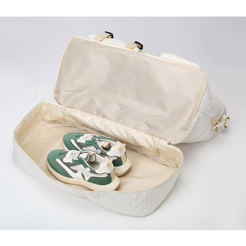 Dry and Wet Separation Travel Bag Multi-Functional Women's Large Capacity Sports Fitness Bag Separation Shoes Bags