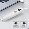 Pet Hair Trimmer Low Noise USB Rechargeable Waterproof Pet Hair Shaver with LED Light for Dogs and Cats