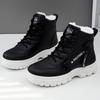 Women's Korean Style Lace-Up Mid-Calf Thick-Soled Winter Boots