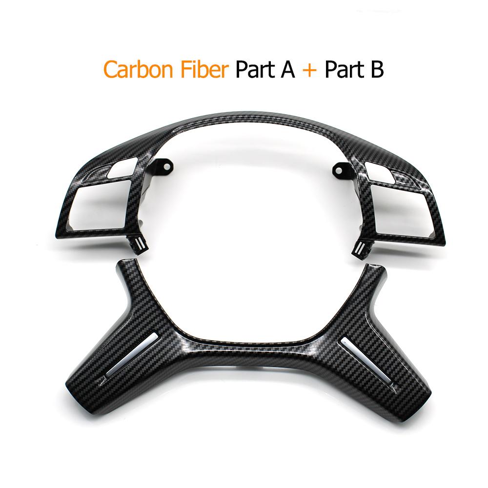 Auto Stuurwiel Chroom Bovenkap Onderlijst Vervanging Voor Mercedes Benz C E M ML GL GLS G Klasse W204 W212 W166 W463