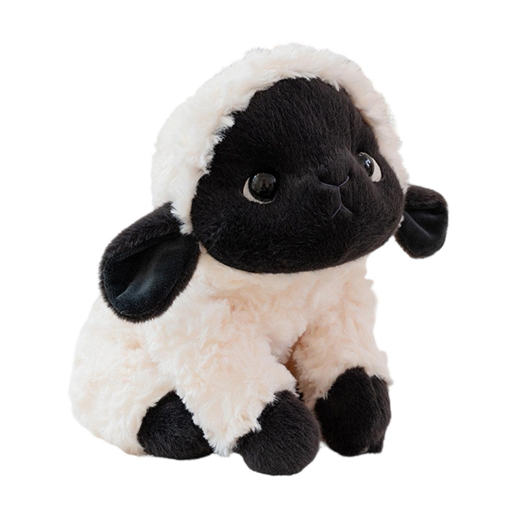 Interactive Soft Lamb Plush Toy Cuddle Companion Kids Family Bonding Activity Comfort Doll Hugging Stuffed Animal Toy