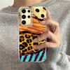 Pink Leopard Print Vortex Pattern Women Girls Phone Case for Samsung Galaxy S25 Edge S24 S23 S22 S21 FE Plus Ultra Shell Cover
