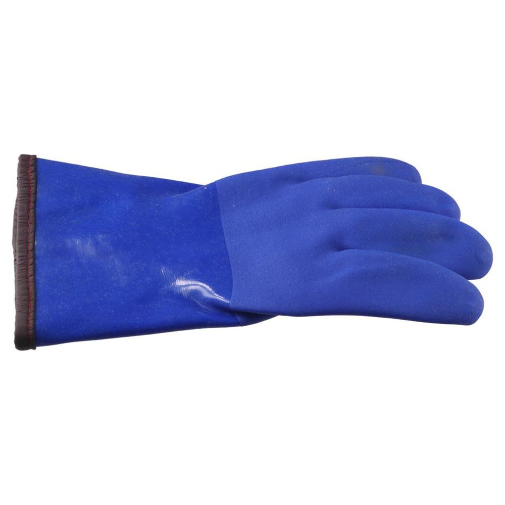 1Pair Thickening Welding Glove Blue Soldering Accessory Durable Works Gloves  Welding