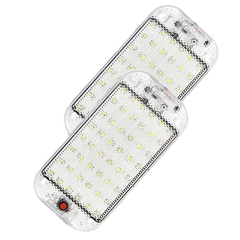 Universal 48LED Interior Light 12-85V Multi-Purpose Ceiling Lamp Kit 2pcs