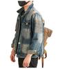 Xintang Retro Embroidered Men's Denim Workwear Jacket for Spring 2025
