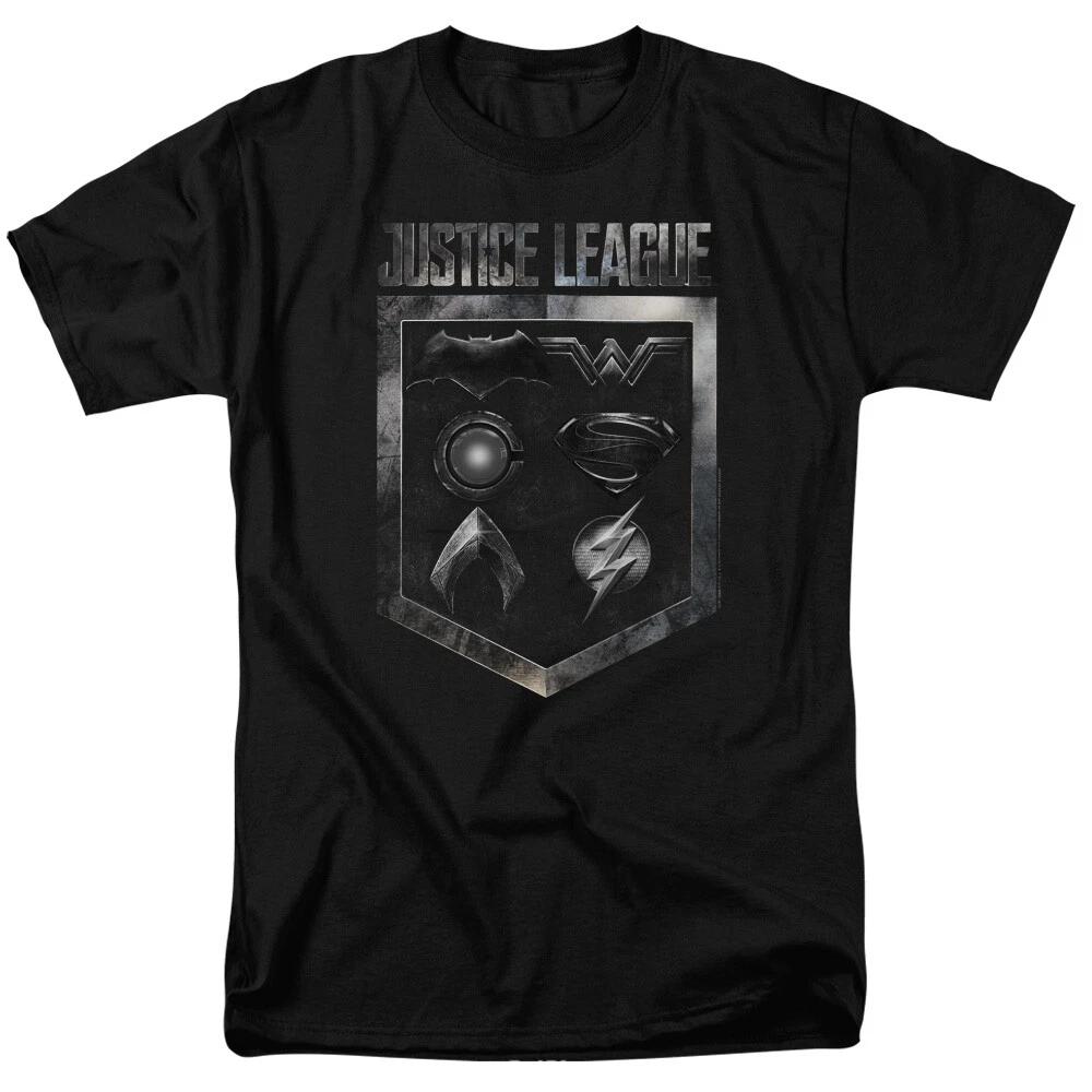 Justice League Movie Shield Of Emblems s s s s s T- Children s T-shirt or Sleeveless Tank - through 6X 160
