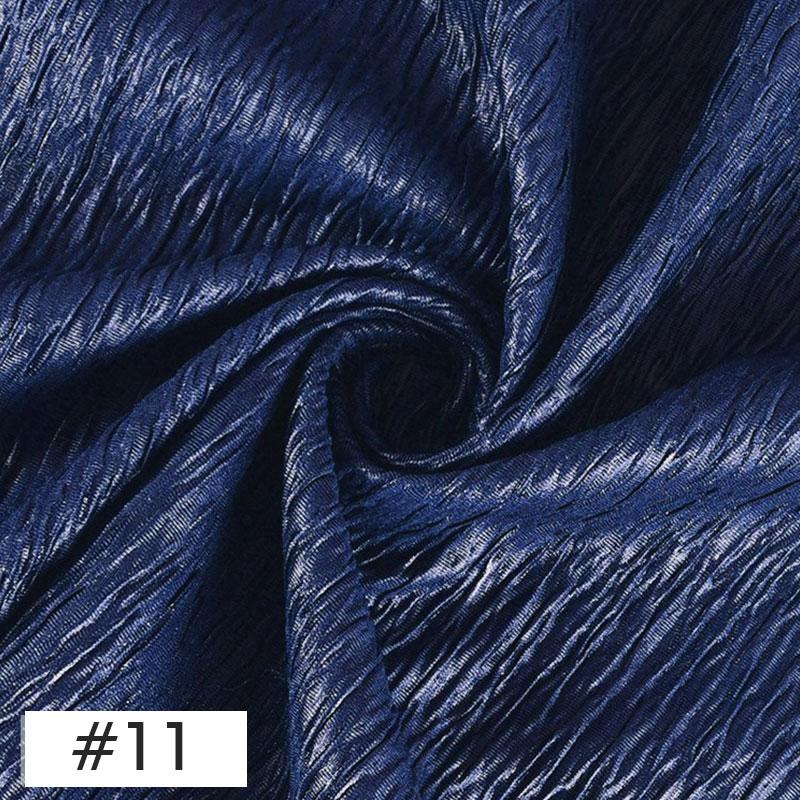 100x150cm Chic Wrinkled Design Fabric Crepe Texture Pleated Fabric For DIY Sewing Costume Car Curtain Background Decoration
