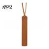 Book Accessories Faux Leather Bookmark Classic Stitched Bookmark with Rope Ultra-Thin Stationery