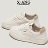 Leather Soft-soled Little White Shoes Women's Shoes Autumn New Student Versatile Board Shoes Platform Casual Sports Shoes