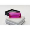Stunning Pink Sapphire 22+ Ct Baguette Cut Certified Loose Gemstone