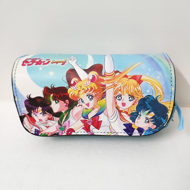 

Large Capacity Double Zipper Unicorn Pencil Case for Stationery