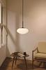 Interform Fatima 1 Pendant Light LT-4041 (Bulb not included, sold separately) Glass, White, Black, Single Light