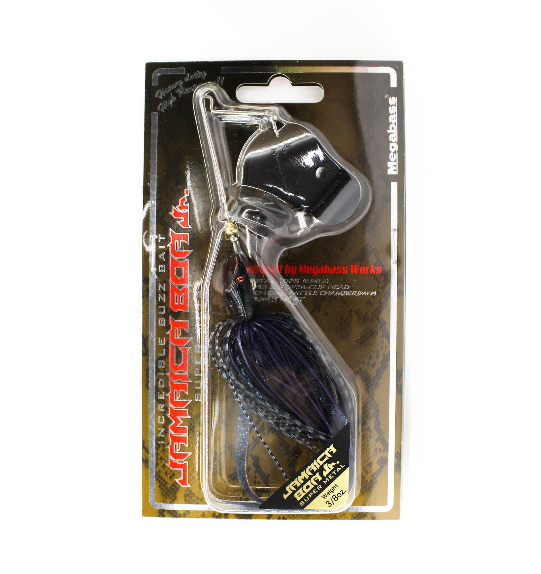 

Megabass Jamaica Boa JR 3/8 oz Buzzbait Sinking Lure Black Mamba (4545)