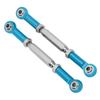 2PCS Rear Suspension Tie Rod Steering Pull Rod Set for JLB for   Truck Series 1Celsius10 RC Car