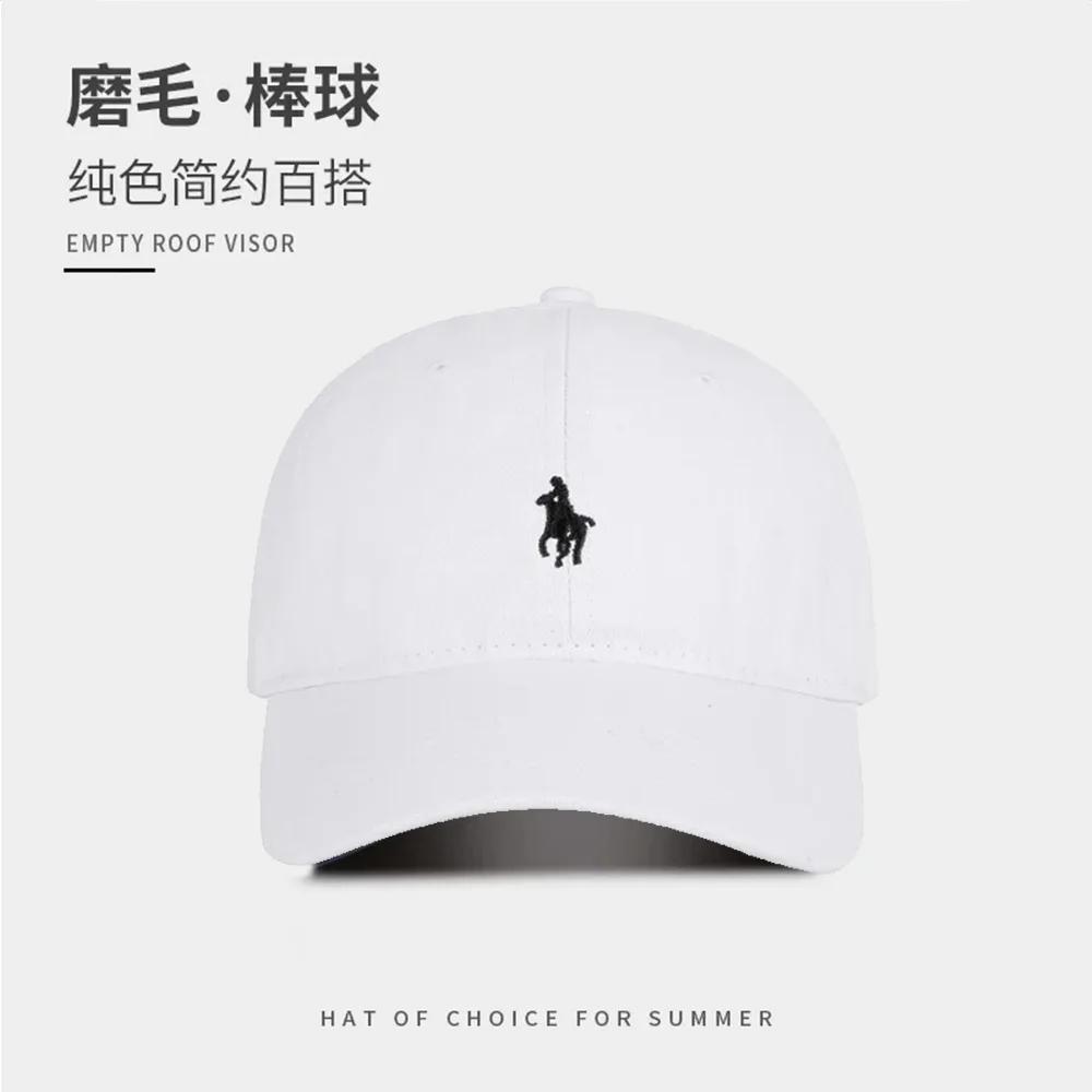 Unisex Baseball Cap Fashion Women's Hats Cotton Dad Polo Embroidery Cap Casual Men's Baseball Caps Soft Breathable Golf Sun Cap