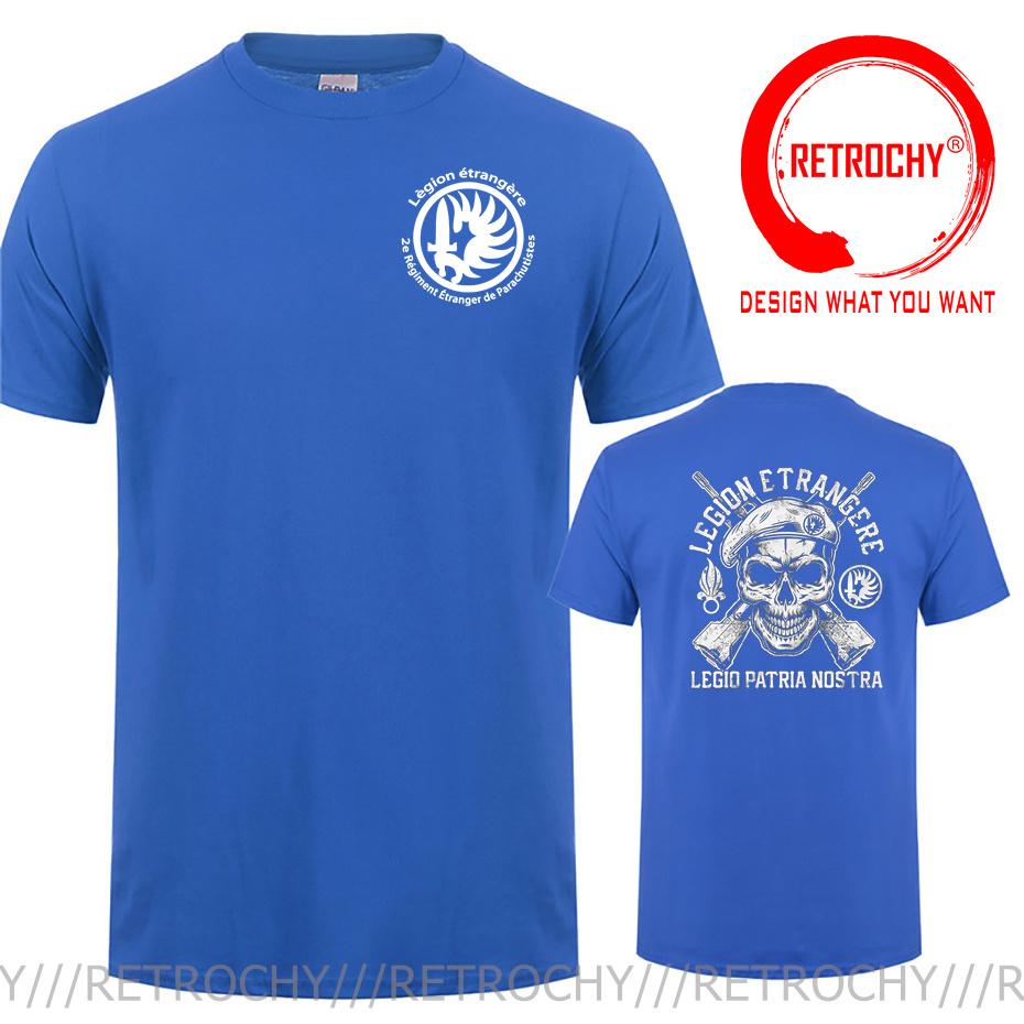 Legio Patria Nostra Legion Etrangere Skull Unisex TShirt French Foreign Legion Shirt Short Sleeve Casual Cotton ONeck Clothing