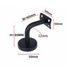 5 Stück/Set 60*60 mm Schwarz/Weiß Winkel Edelstahl Treppengeländer Wandmontage Winkel Halterungen Geländerhalterung Geländer
