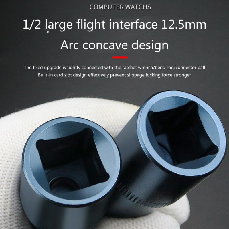 Torx Screwdriver Bits 1/2inch Socket Bit Adapter T30 T40 T45 T50 T55 T60 T70 Torx Socket Adapter Tool For Ratchet Wrench