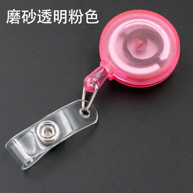 1pc Credential Pass Badges Doctor Id Nurse Retractable Id Badge Reel Plastic Badges Badge Clip Nurse Accessories